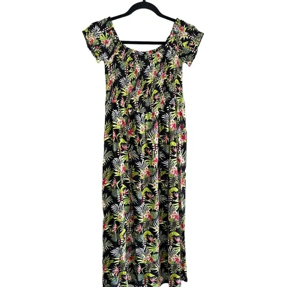 Salty Lemon | Dresses | Salty Lemon Black Tropical Print 0 Rayon Maxi Summer Dress Size M | Poshmark Salty Lemon | Dresses | Salty Lemon Black Tropical Print 0 Rayon Maxi Summer Dress Size M | Poshmark